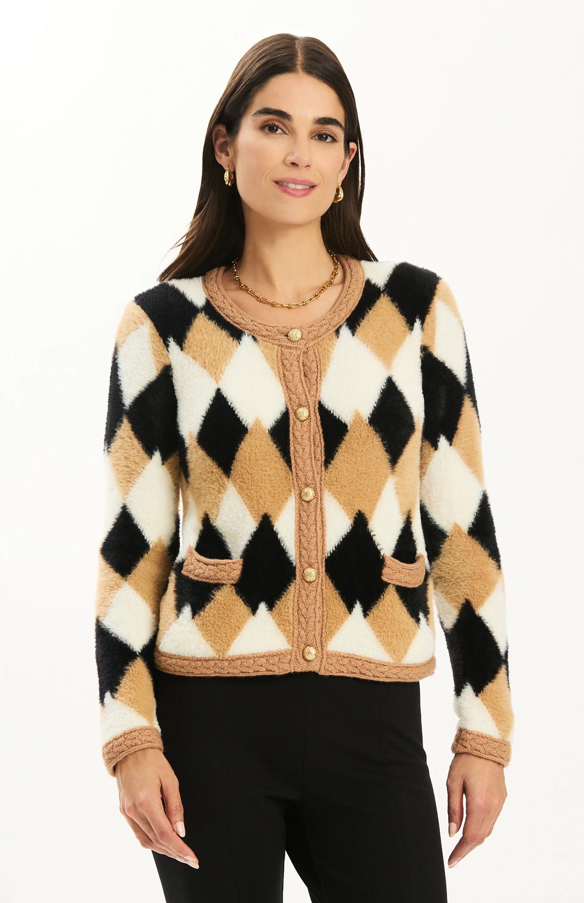Arygle Cardigan