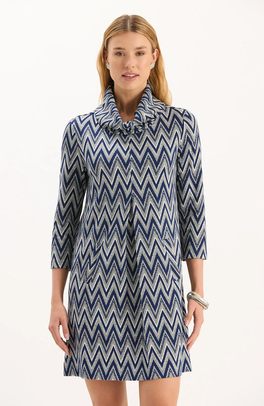 Kim Chevron Dress