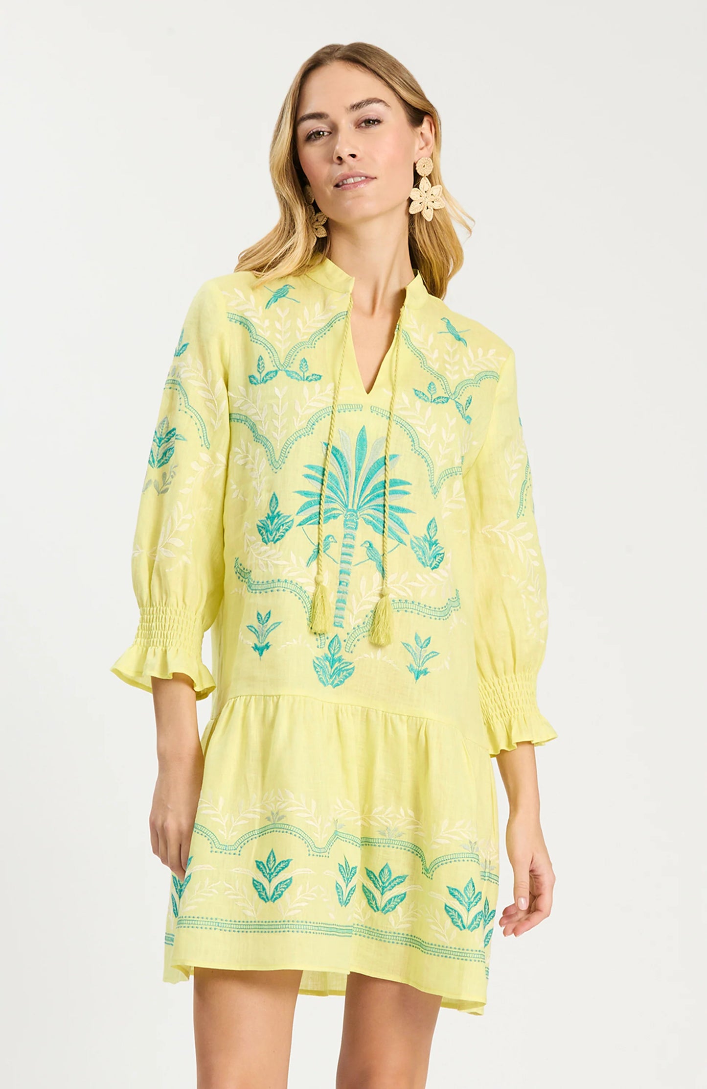 Nikki Linen Dress