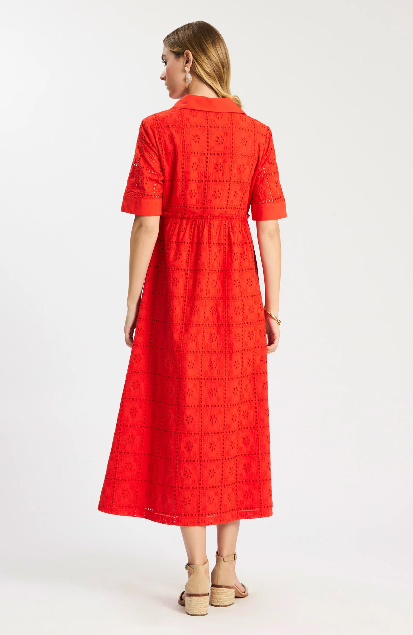 Lane Eyelet Maxi Dress