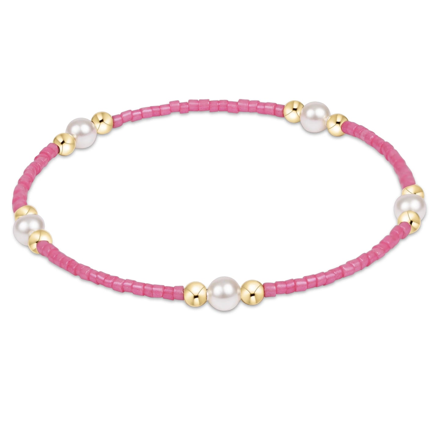 Hope Purpose Pearl Bracelet in bubblegum