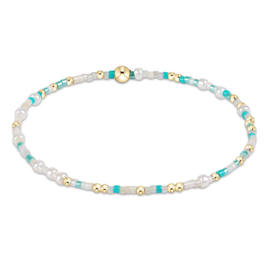 Hope Unwritten Bracelet in turq it real good