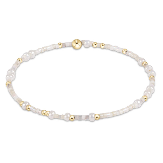 Hope Unwritten Bracelet in shell we dance?
