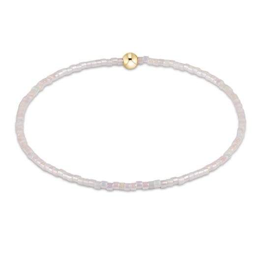 Hope Classic Bracelet in Silky White