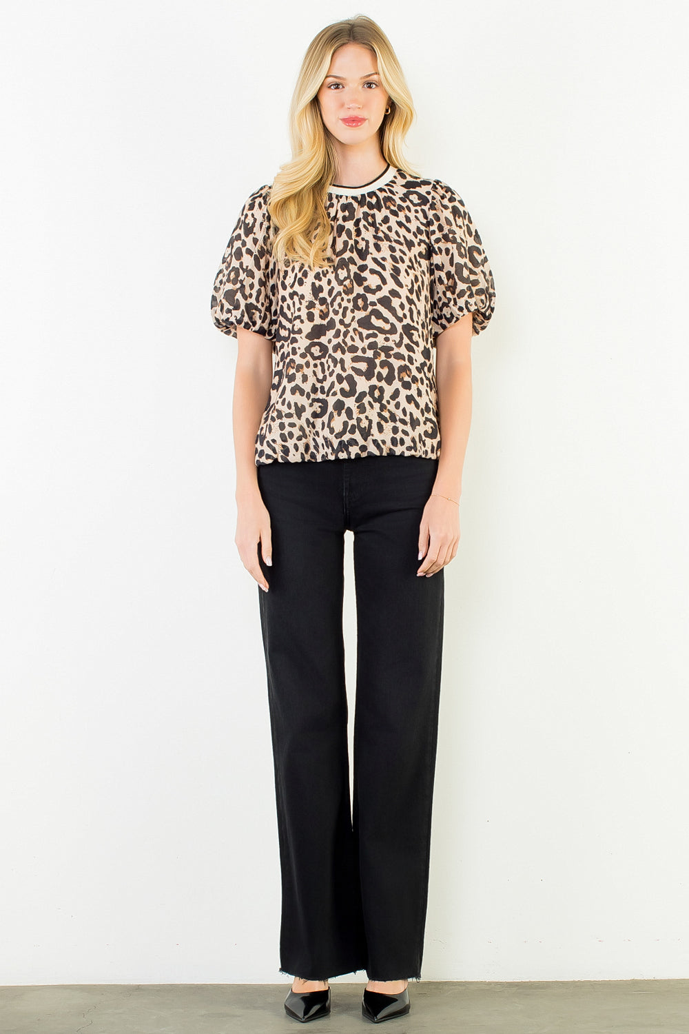 Leopard Top