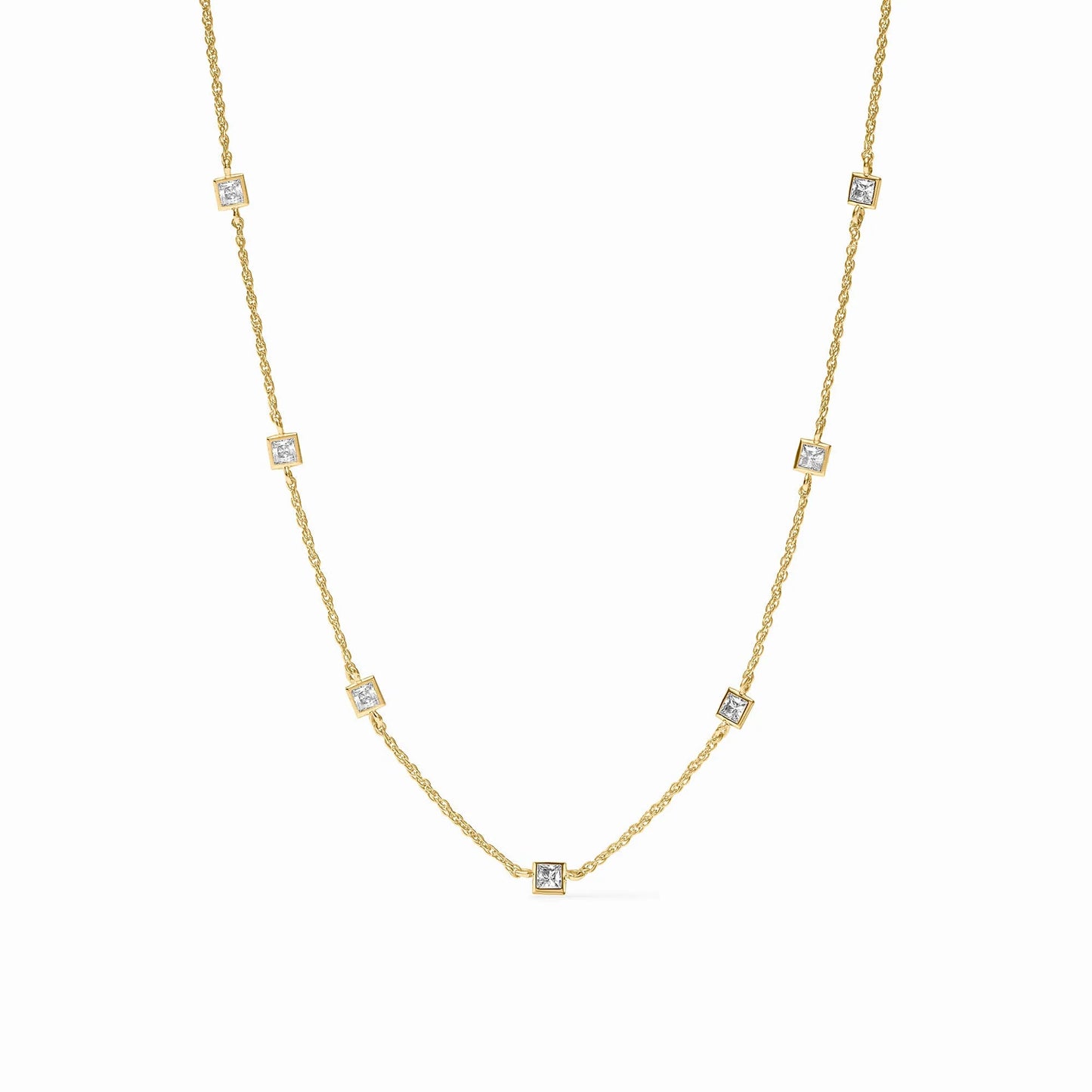 Jolie Delicate Station Necklace