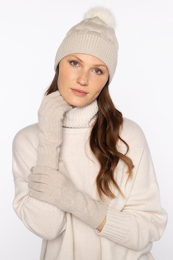 Luxe Cable Knit Gloves