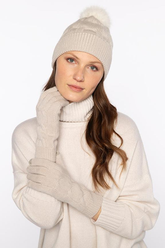 Luxe Cable Knit Gloves