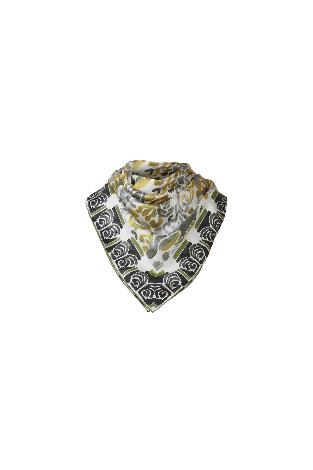Paisley Print Square Scarf