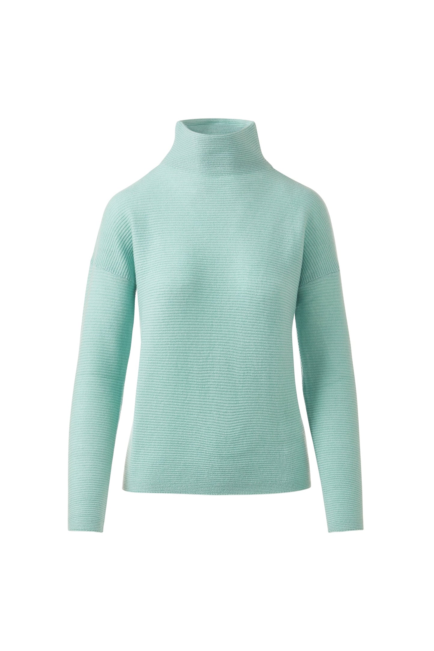 Textured Funnel Sweater