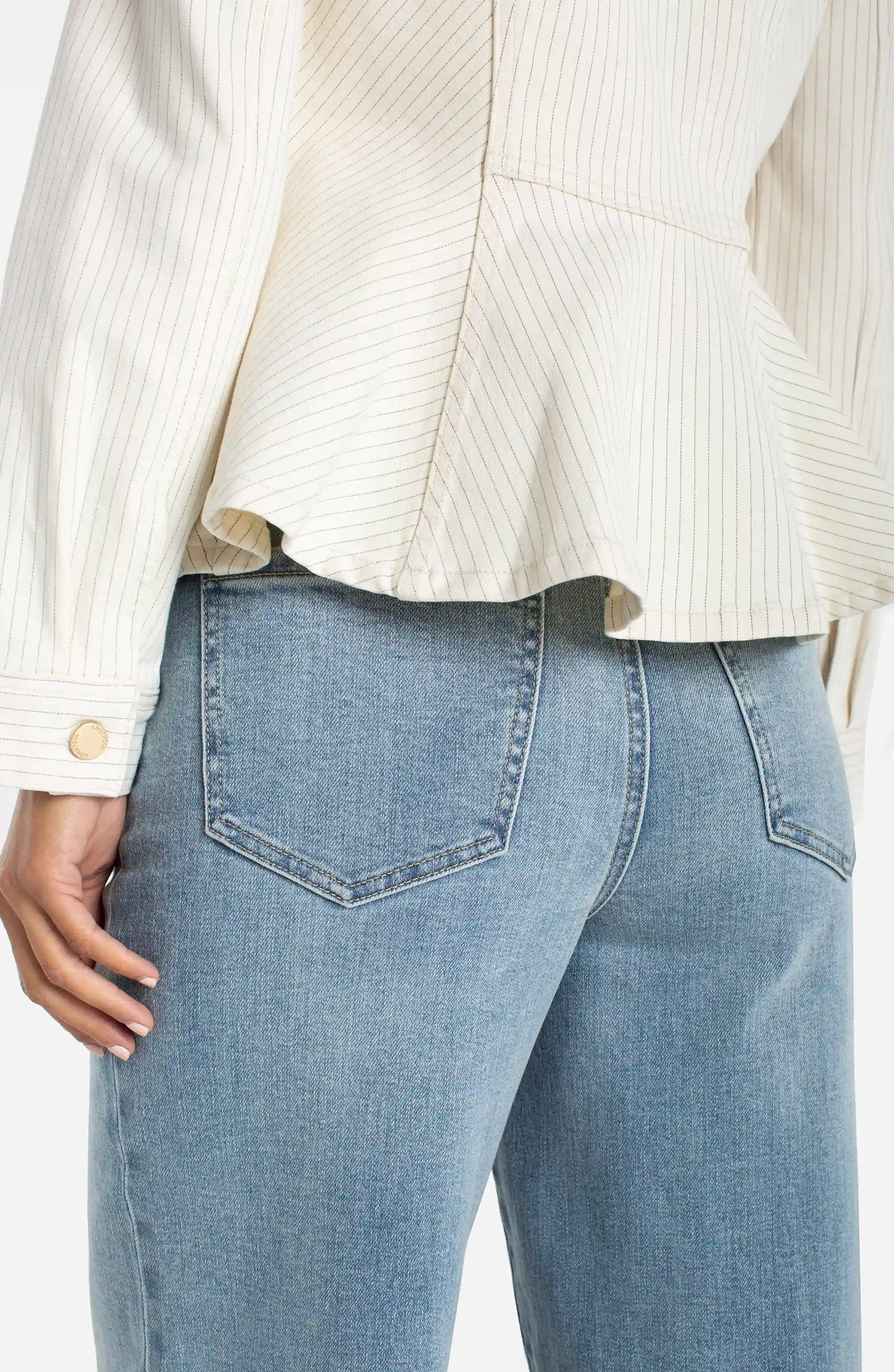 Fit and Flare Trucker Jacket