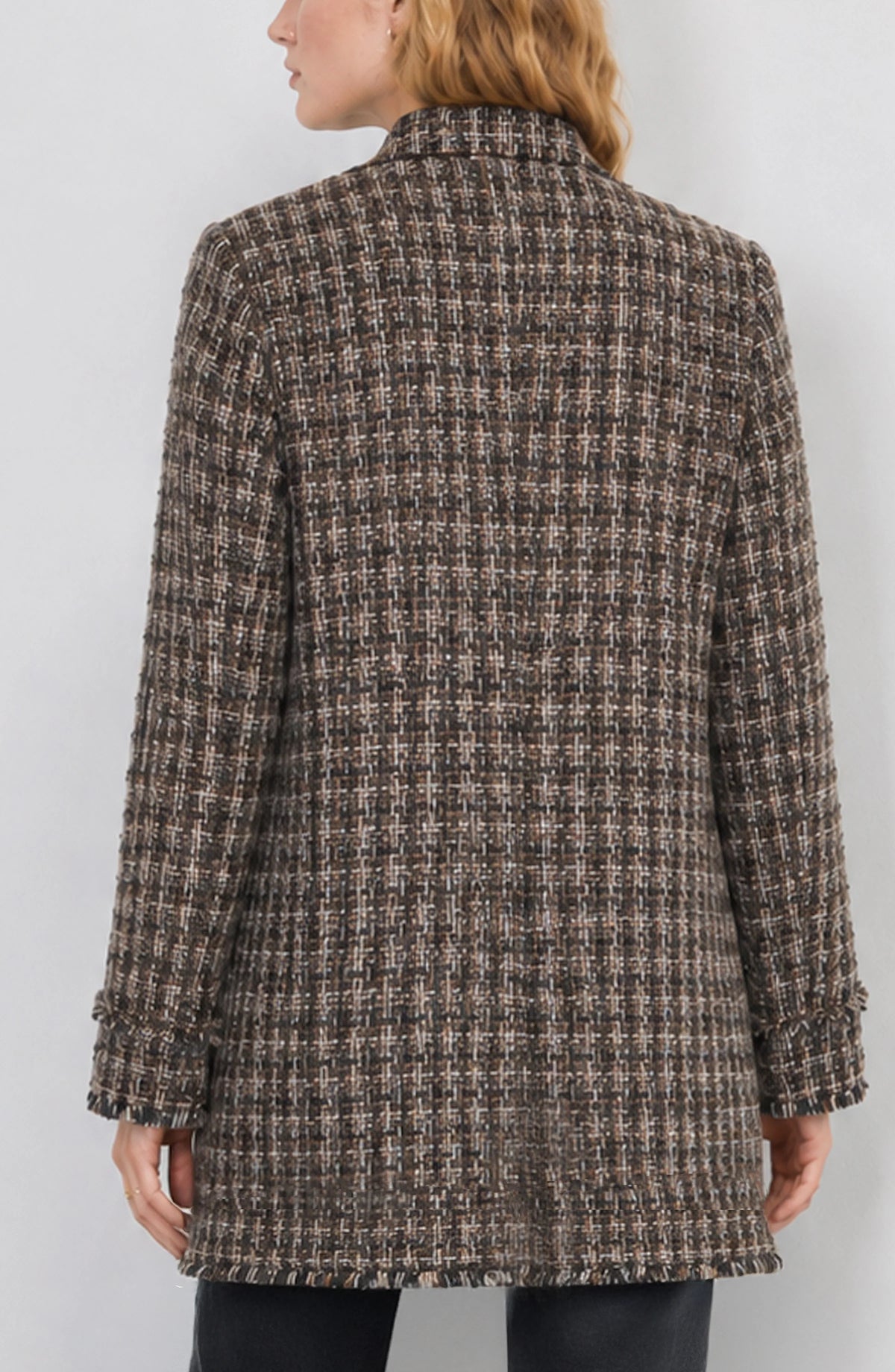 Mandarin Collar Lady Coat