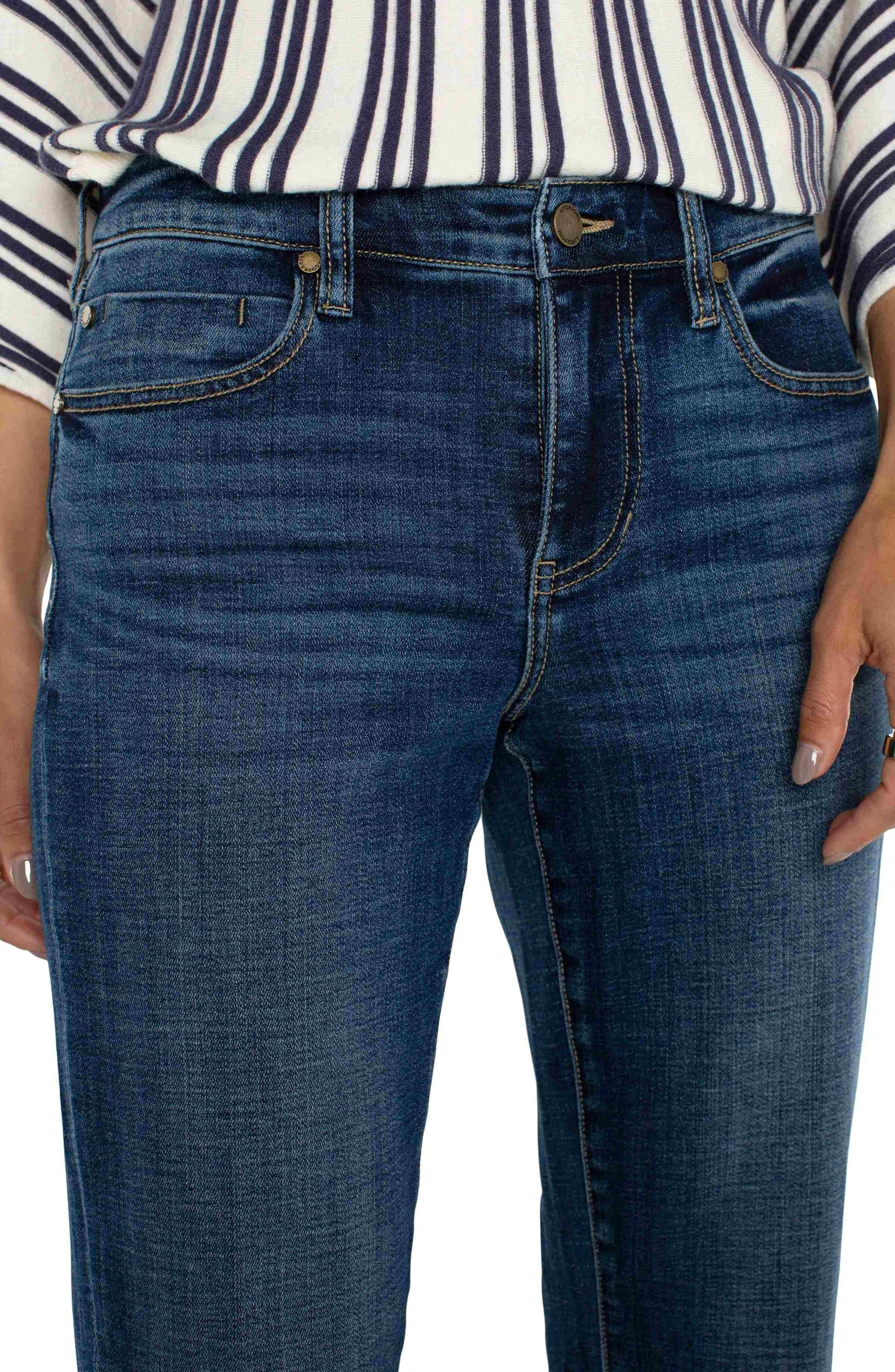 Marley Girlfriend Cuffed Jeans.