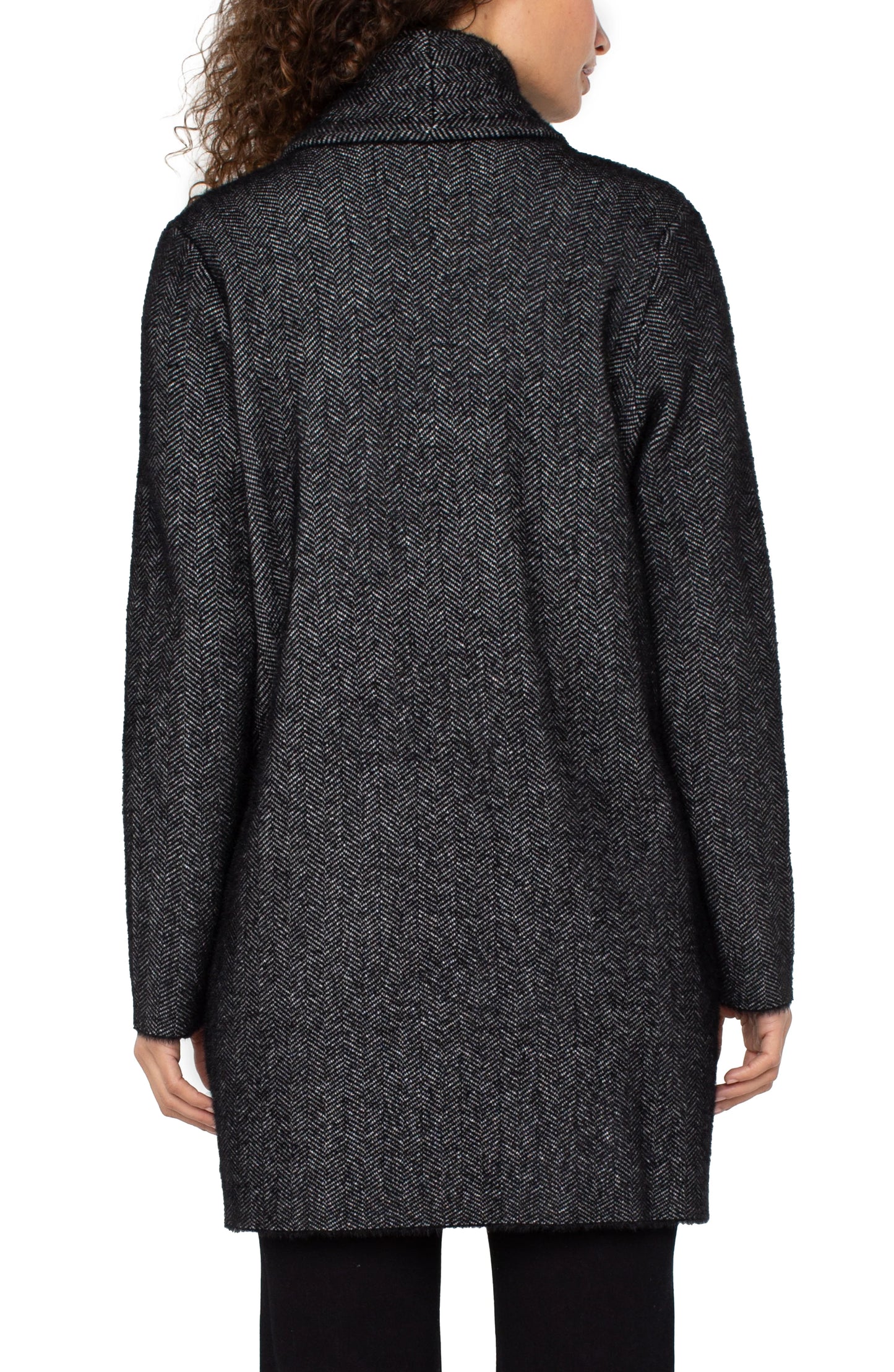 Open Front Coatigan Sweater