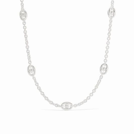 Laguna Station Necklace in Silver