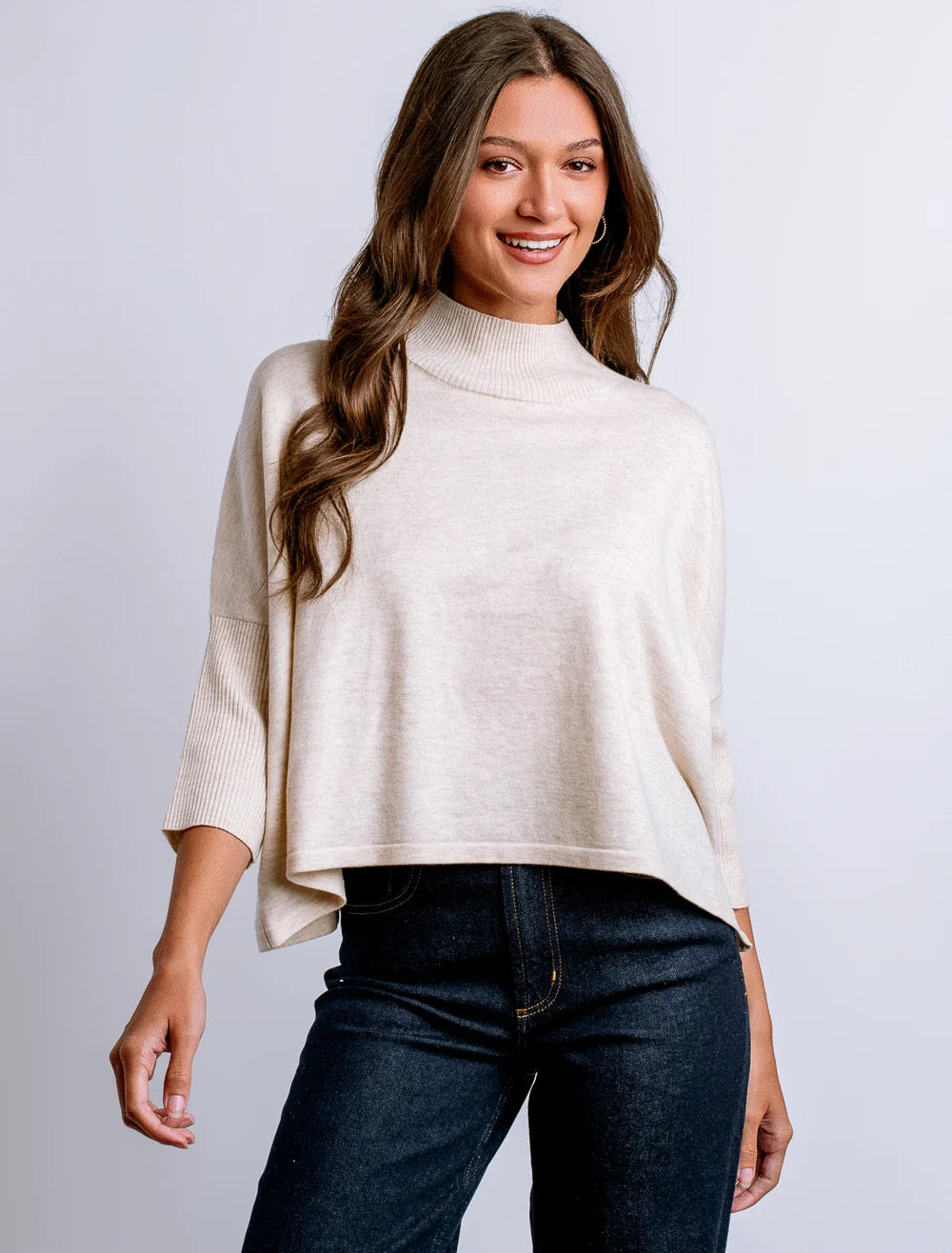 Aja Ortho Solid Sweater