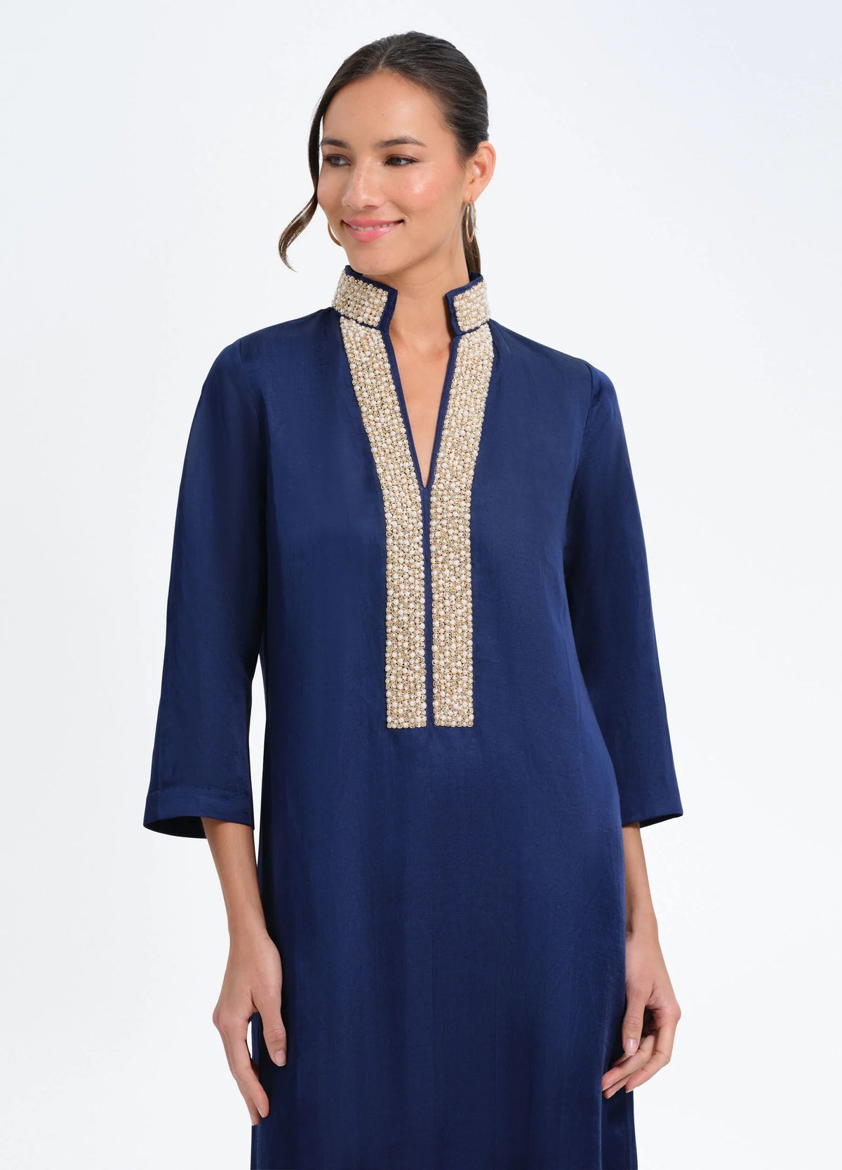 Pearl 3/4 Sleeve Caftan