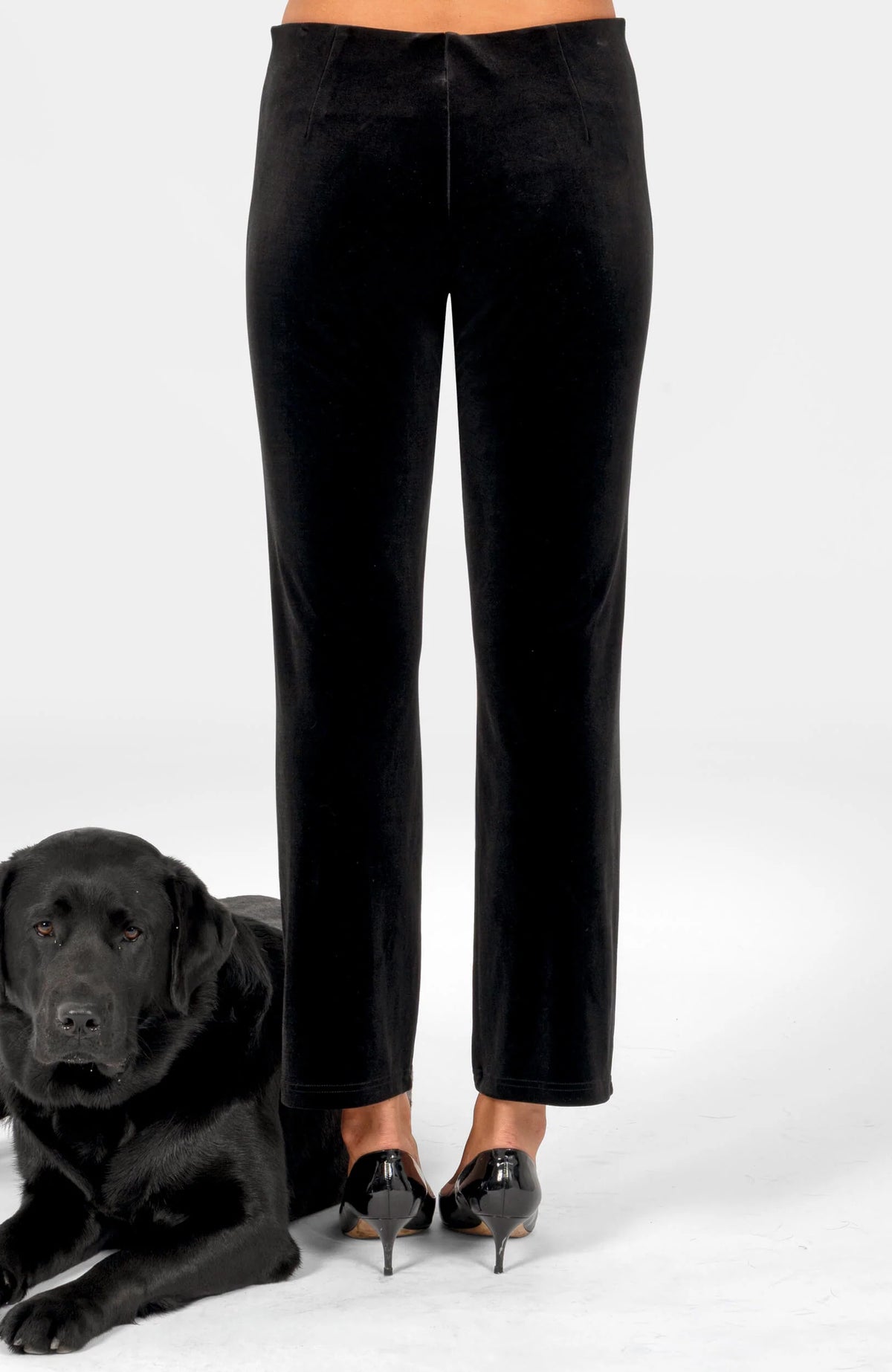 Column Velvet Pant