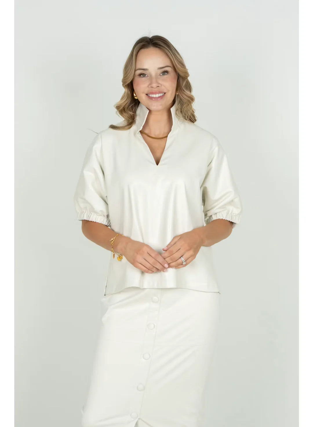 Poppy Top in Carrara
