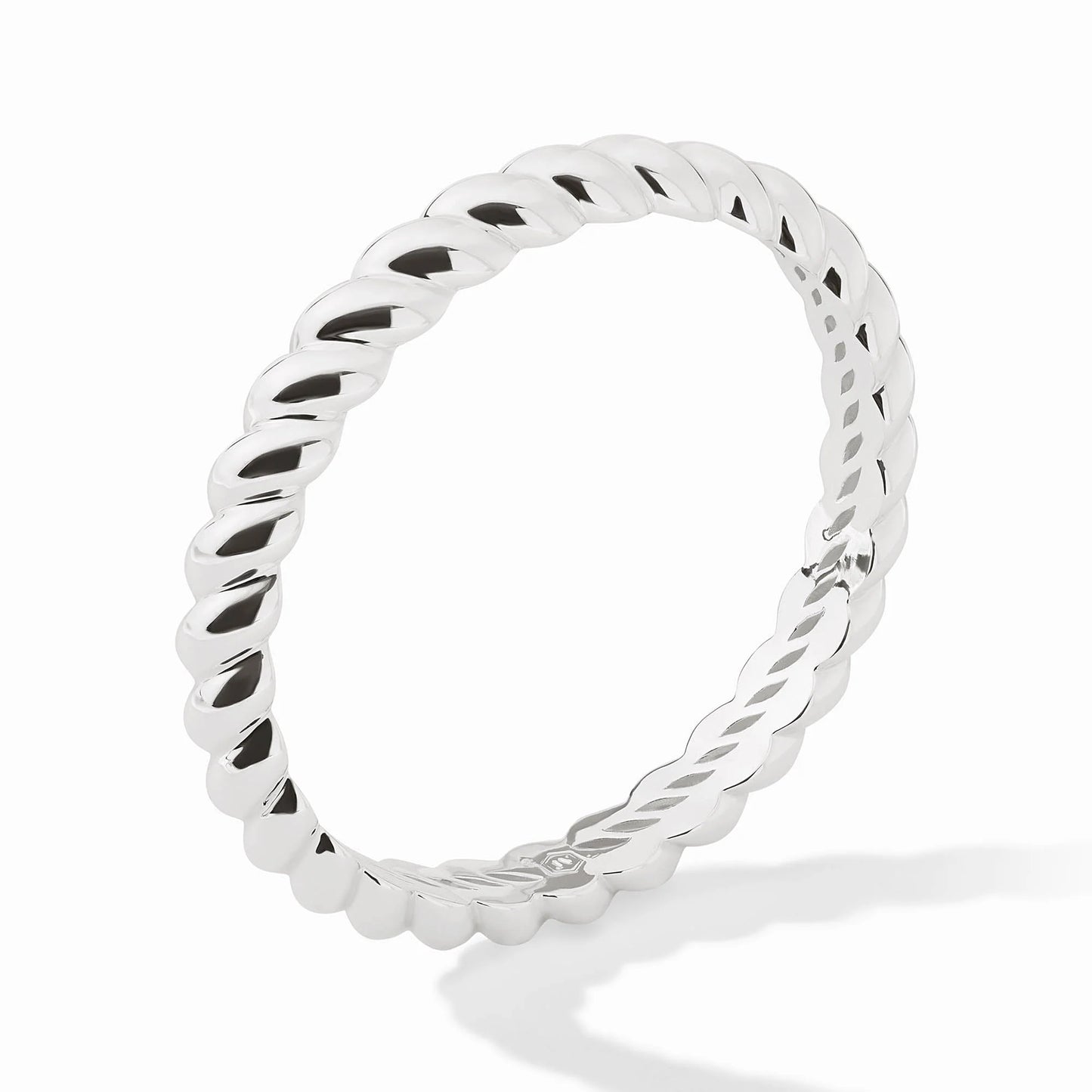 Medium Ravello Bangle in Silver