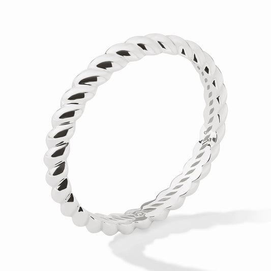 Medium Ravello Bangle in Silver