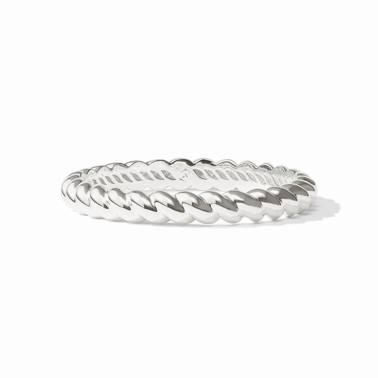 Medium Ravello Bangle in Silver