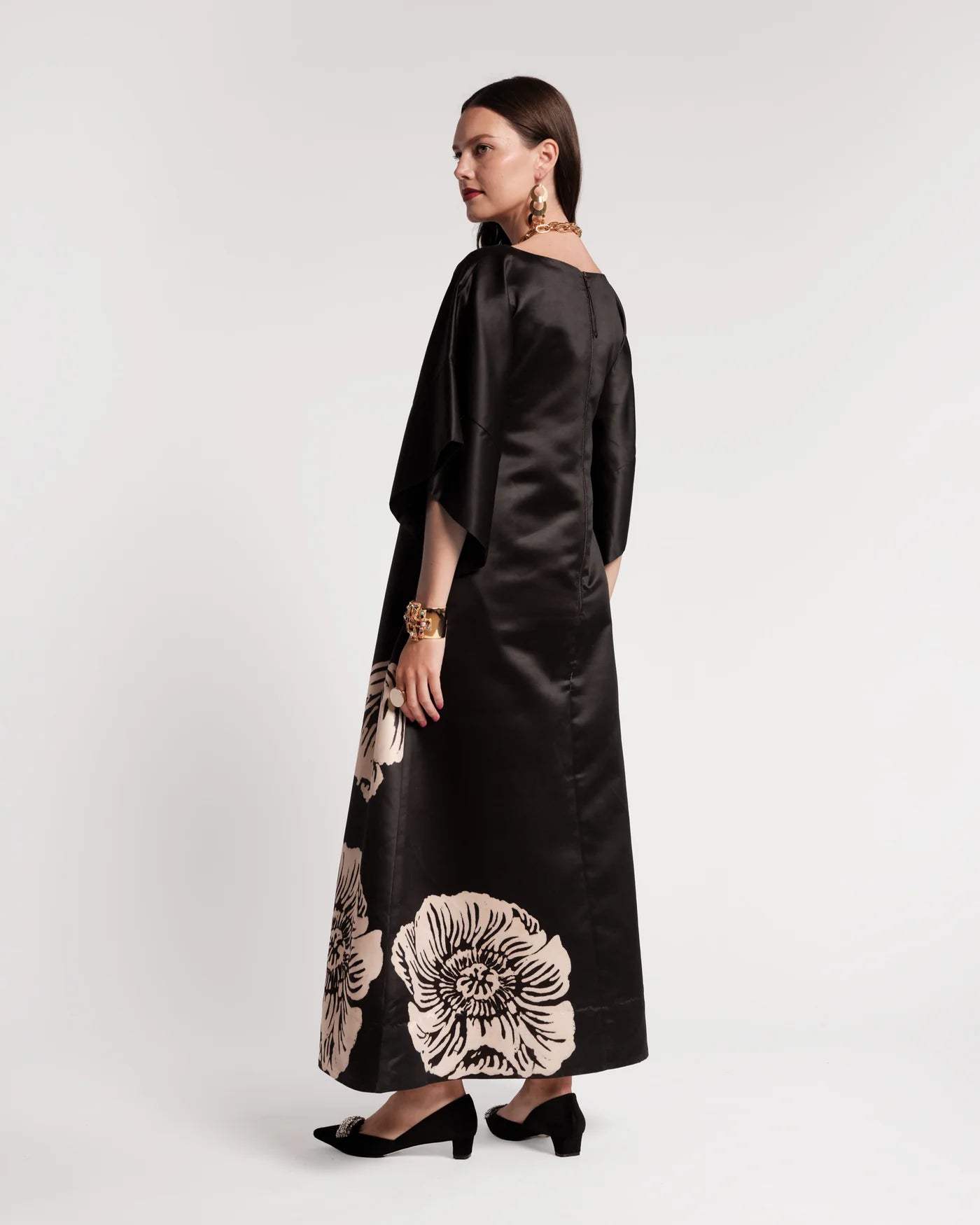 Spinnaker Maxi Dress in Carefree Chrysanthemum