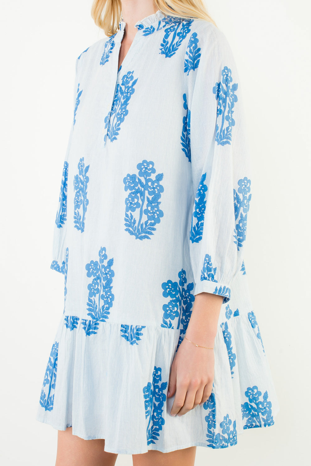 Blue Blossoms Dress