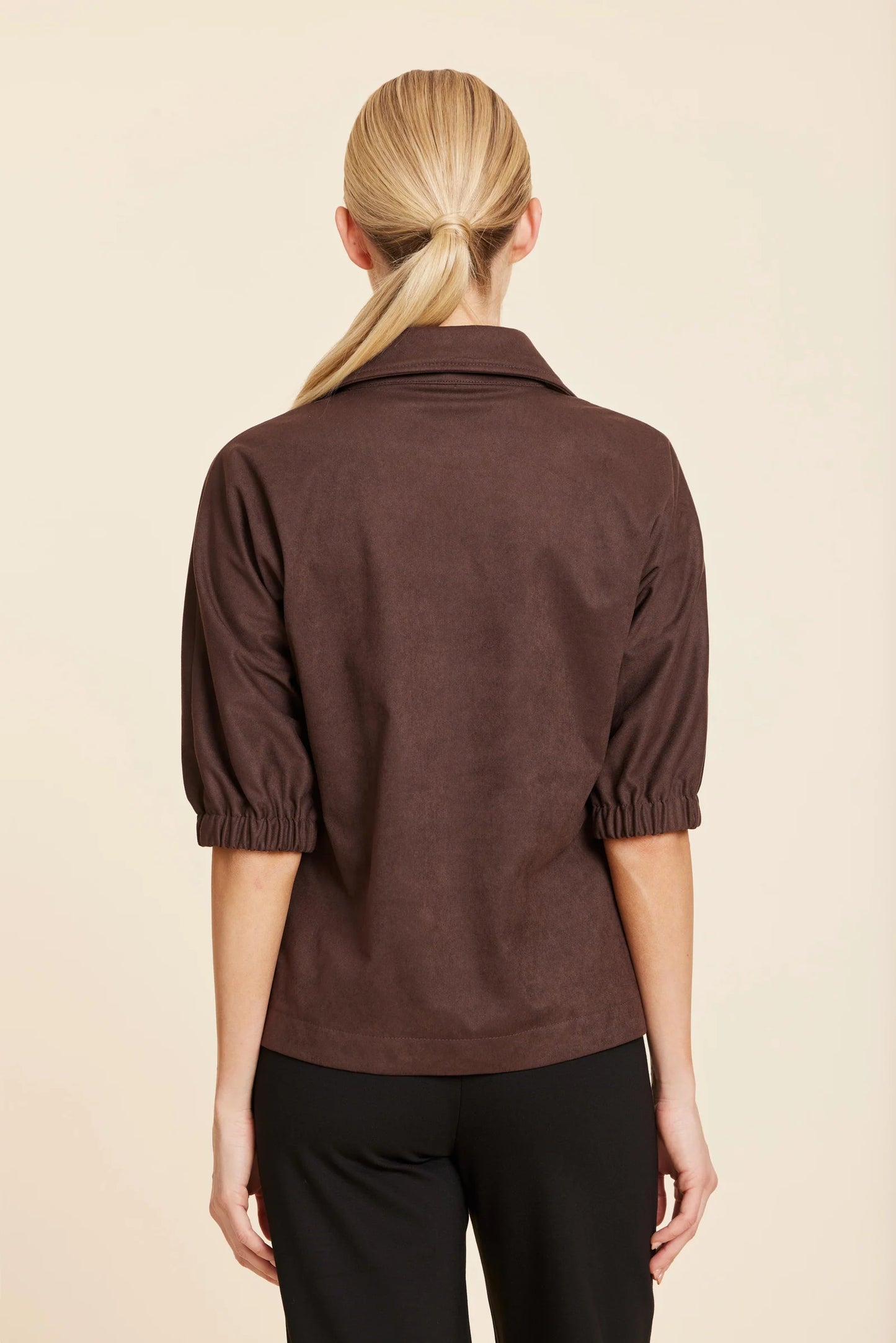 Johnny Collar Top