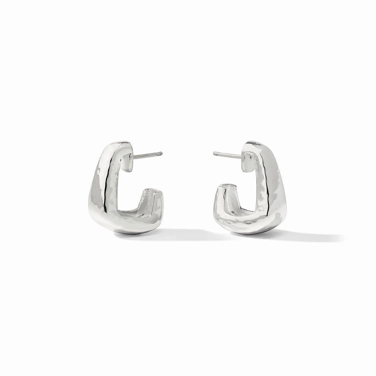 Small Sahara Hoop in Silver