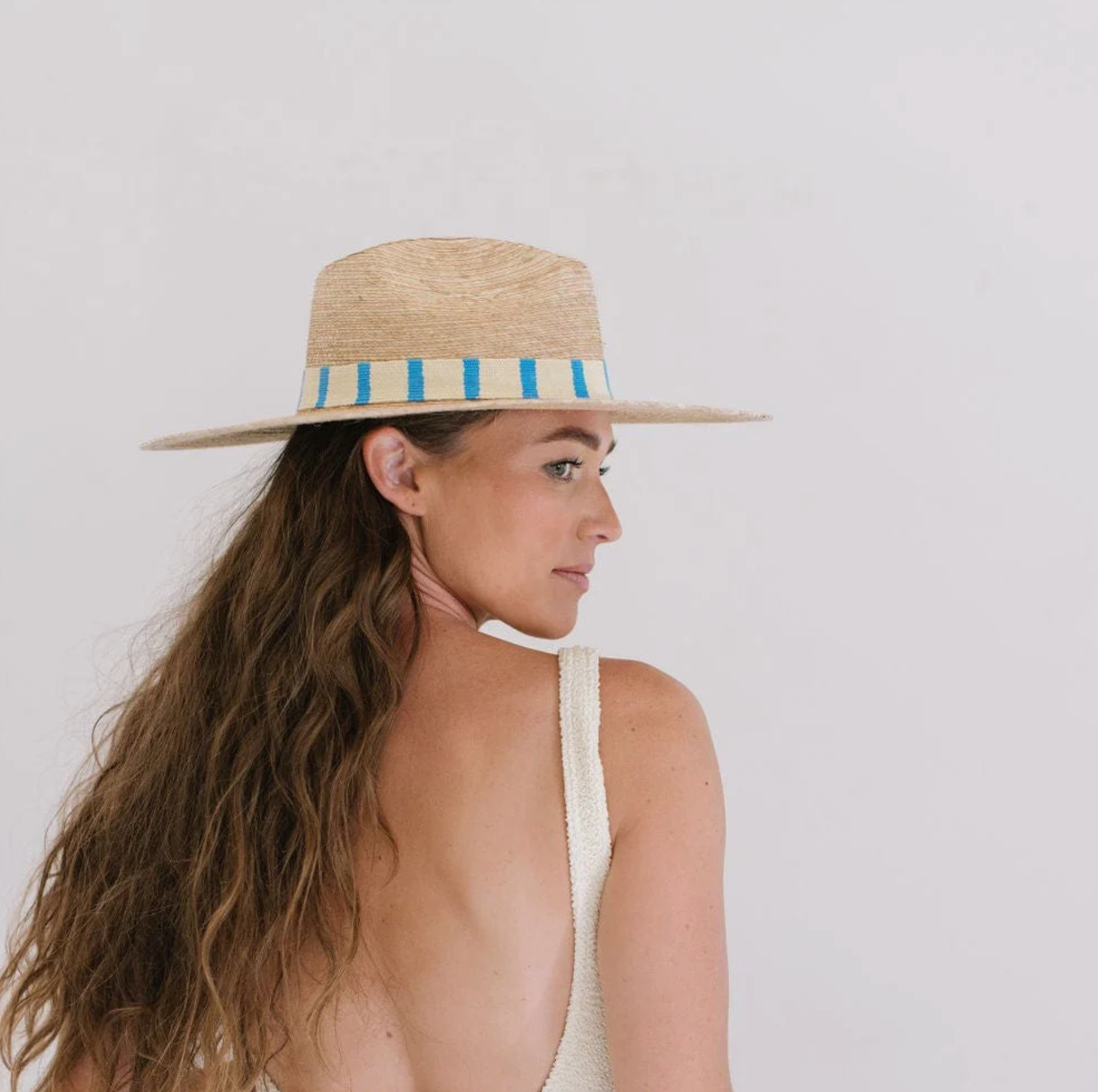 Susana Palm Hat - The French Shoppe