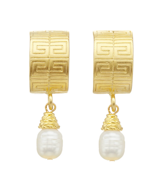 Guest Pearl Drop Earrings - The French Shoppe