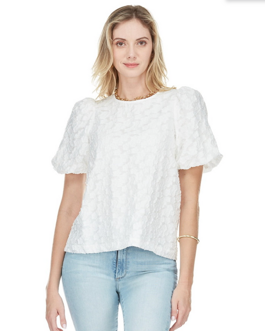 Puff Sleeve Top - The French Shoppe