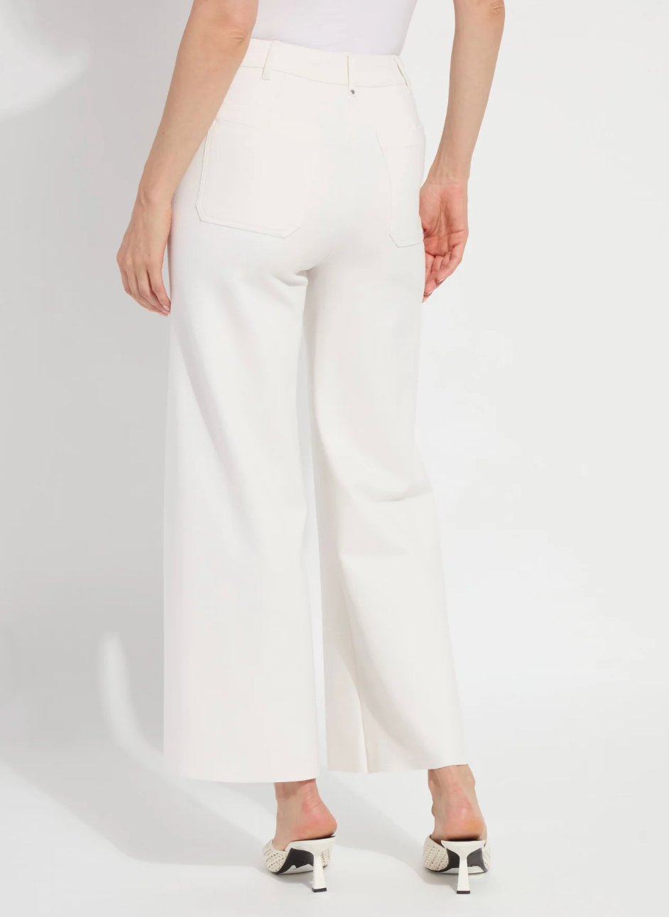 Erin Hi Waist Wide Leg Ponte