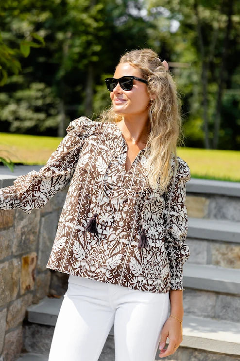 Tassel Front Top