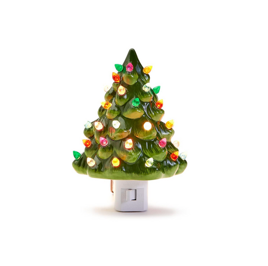 Vintage Christmas Tree Nightlight