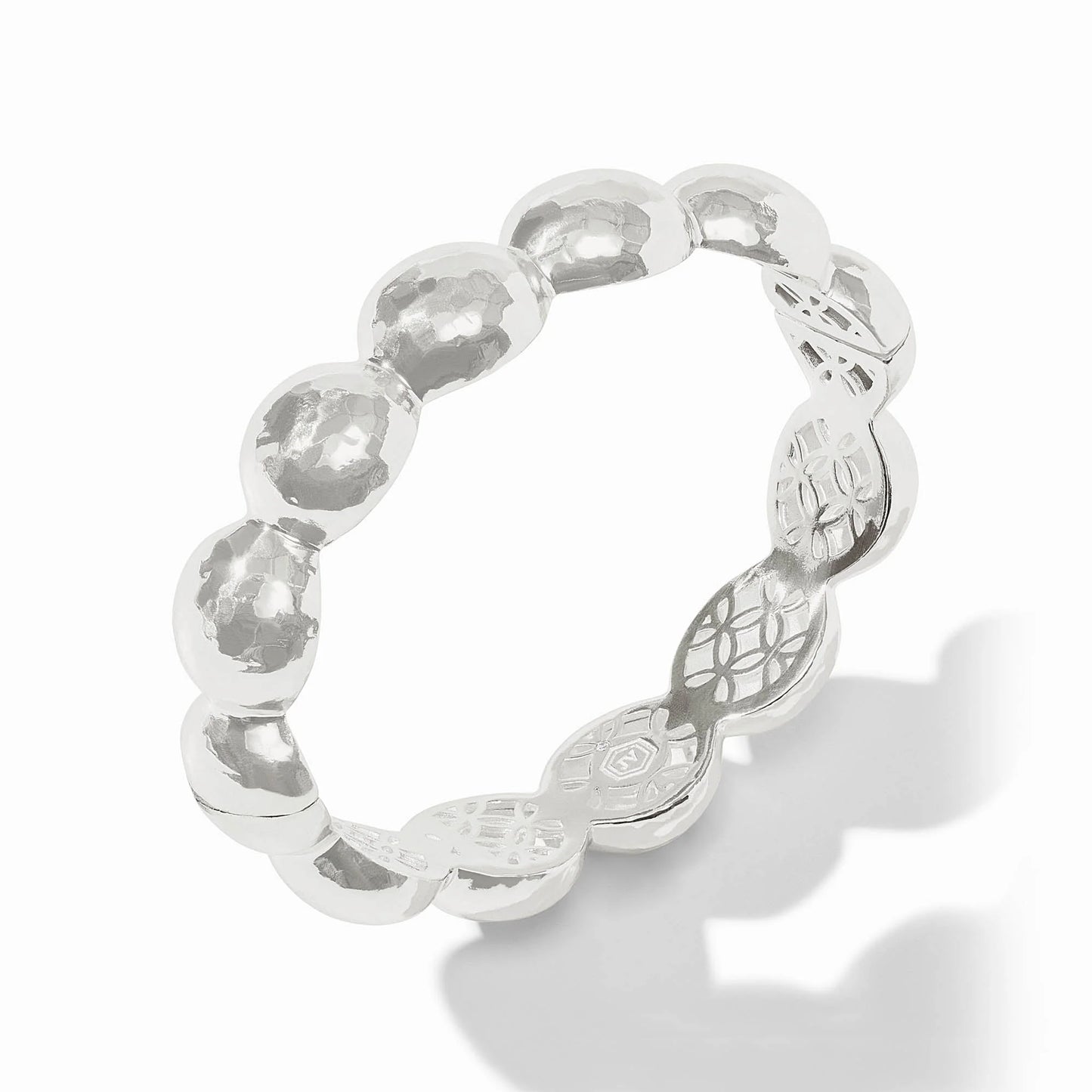 Solara Hinge Bangle Silver