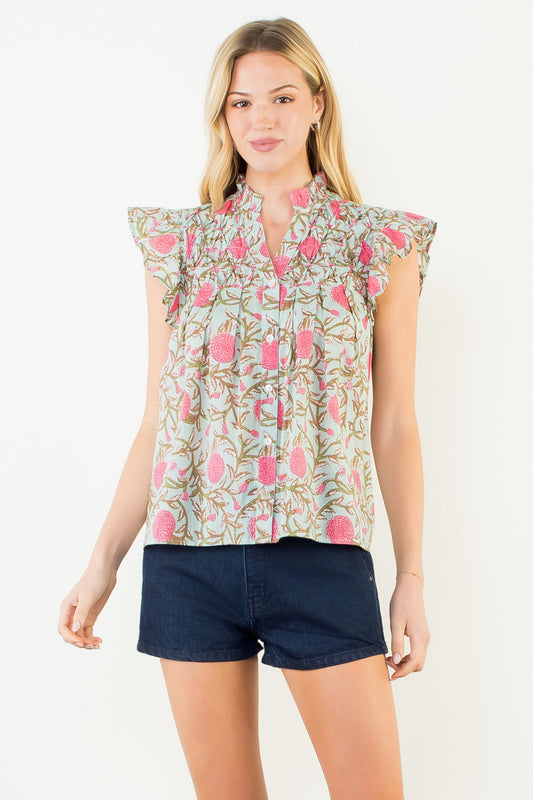 Block Print Blouse