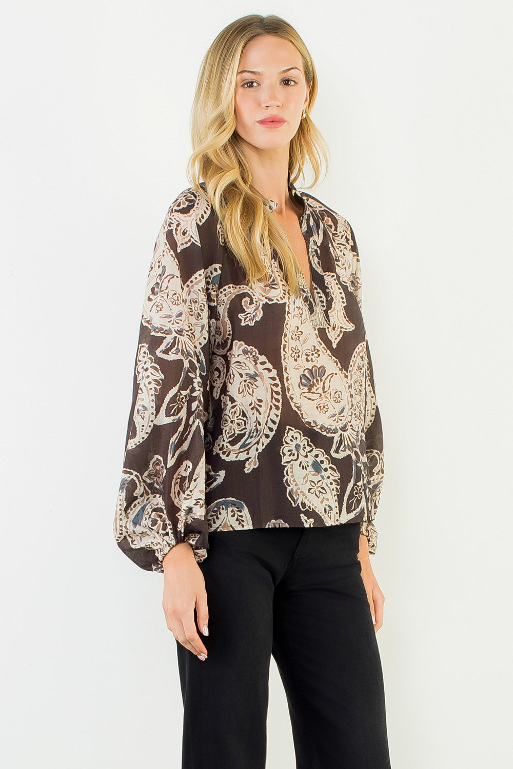 Fall Paisley Top