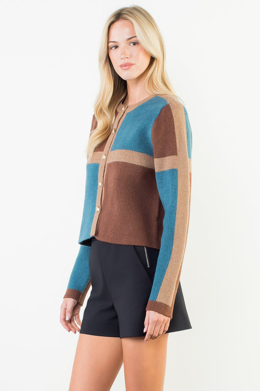Color Block Sweater