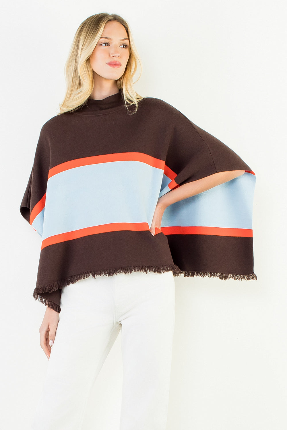 Poncho Perfection Sweater