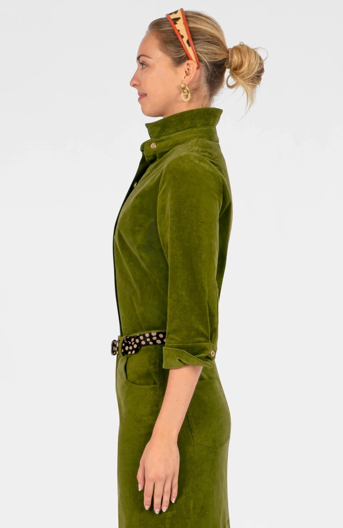 Boyfriend Shirt in Corduroy