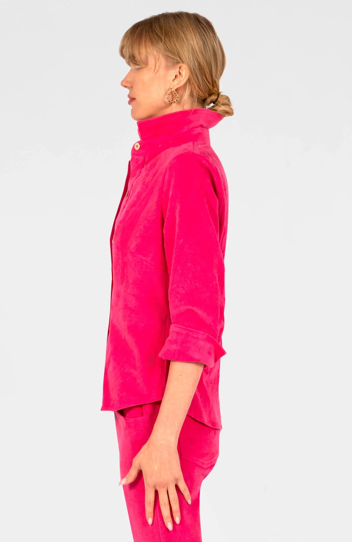 Boyfriend Shirt in Corduroy