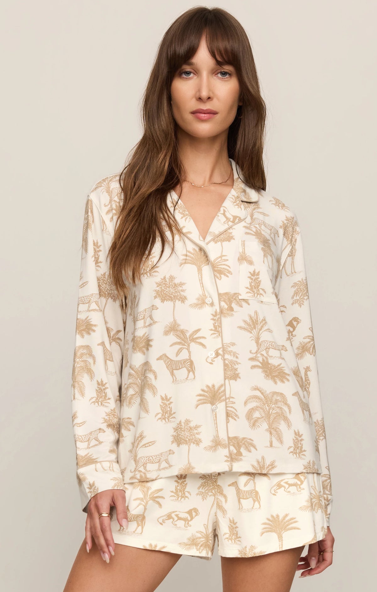 Safari PJ Long Sleeve Top