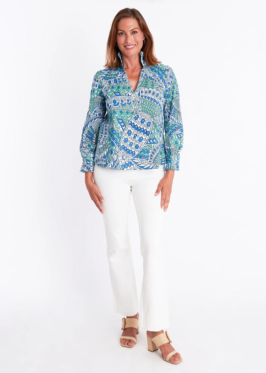 Aspen Blouse - Tops-Novelty/Cut & Sewn