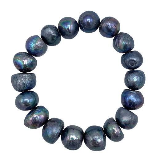 Black Stretch Bam Bam Bracelet - Jewelry