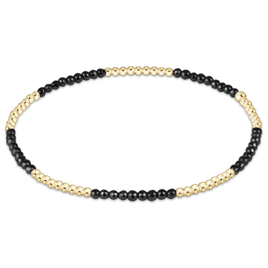 Blissful Pattern 2mm bead bracelet