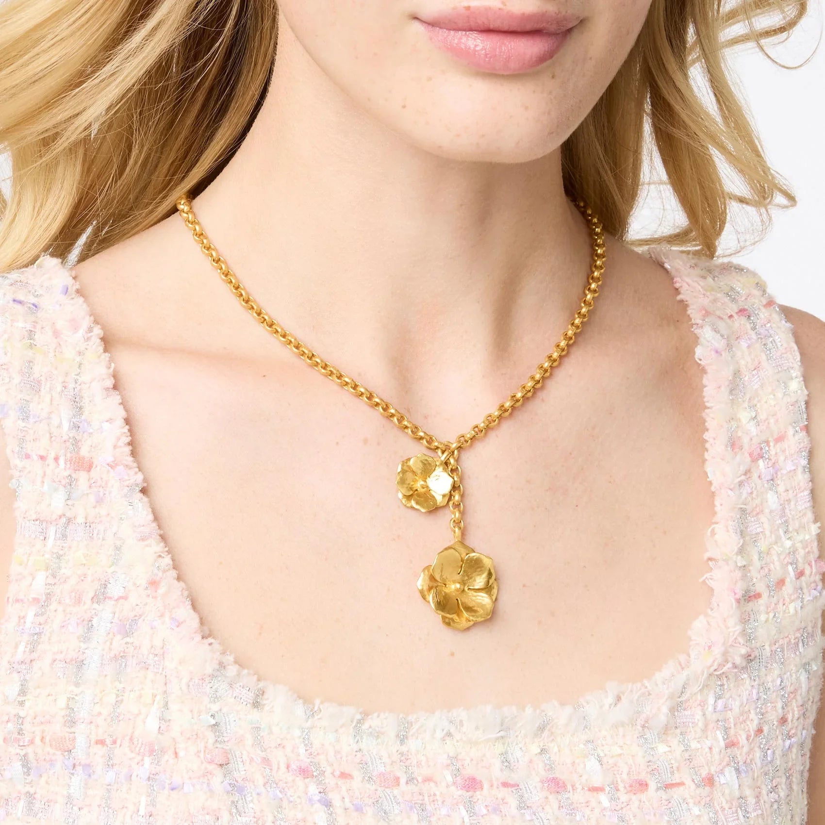 Bloom Lariat Necklace - Jewelry