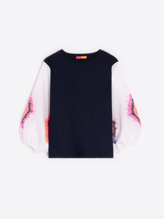 Borado Ikat Top - Tops-Novelty/Cut & Sewn
