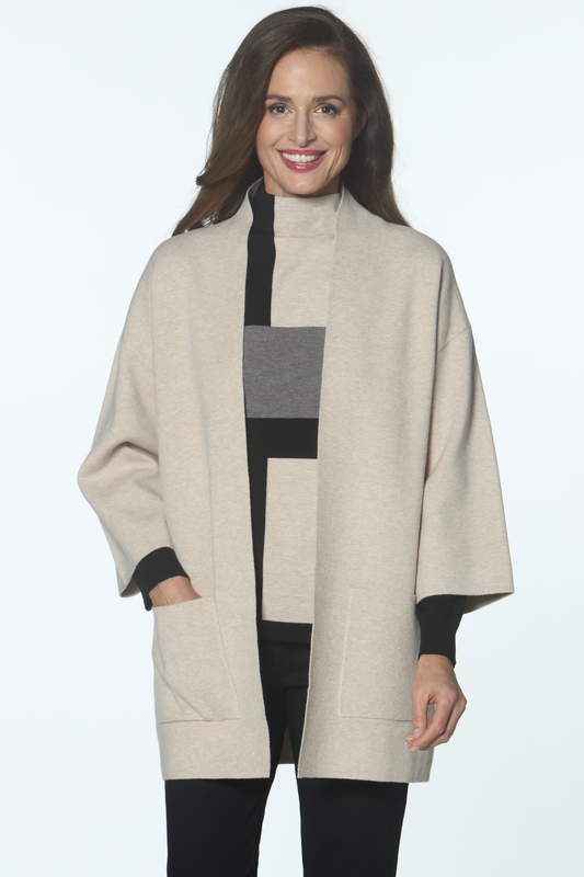 Cardigan in Fawn - Jacket